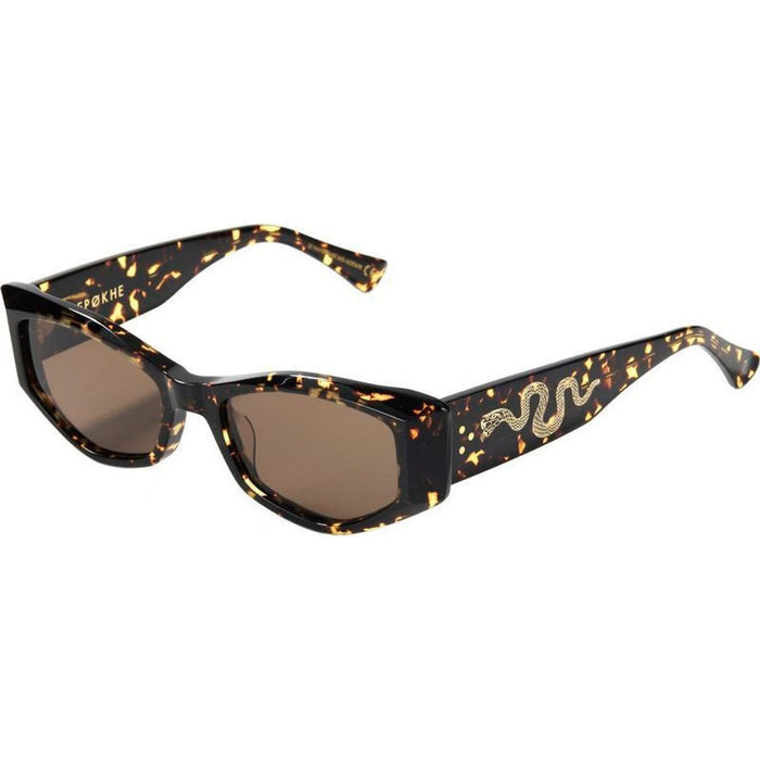 Guilty, Polished Crystal Dark Tortoise/Brown Polarised Lenses