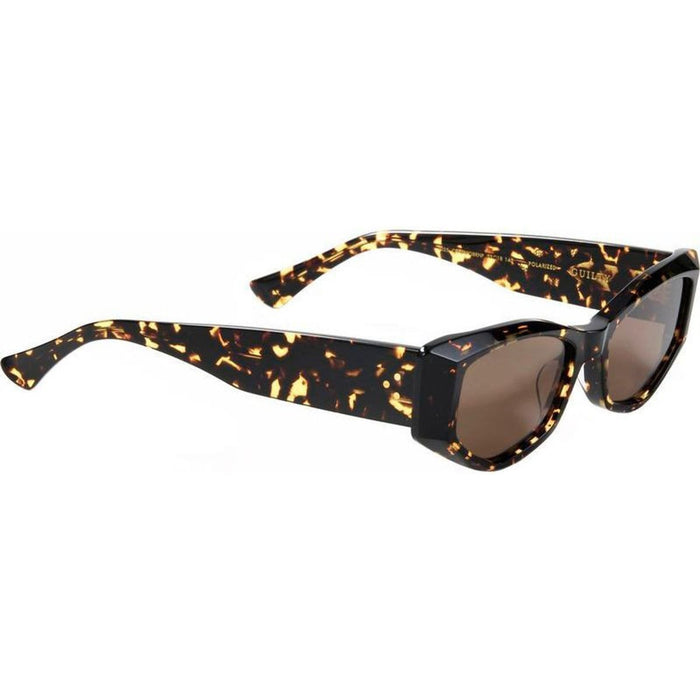 Guilty, Polished Crystal Dark Tortoise/Brown Polarised Lenses