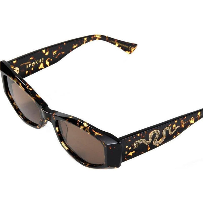 Guilty, Polished Crystal Dark Tortoise/Brown Polarised Lenses