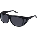 Gymea, Black Rubber/Smoke Polarised Lenses