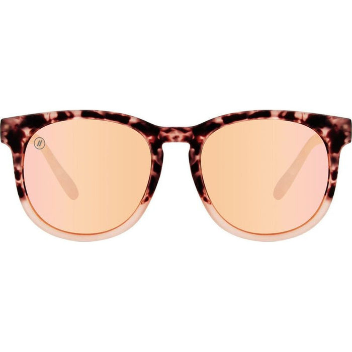 H Series, Heart Rush Matte Tortoise and Peach/Champagne Mirror Polarised Lenses