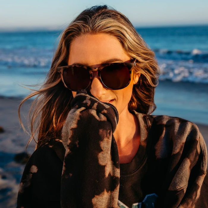 H Series, Tiger Mark Matte Brown Tortoise/Amber Polarised Lenses