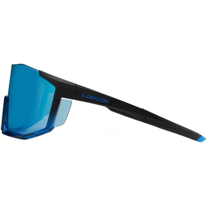 Halo X, Matte Black and Xtal Blue/Sky Blue Mirror Lenses