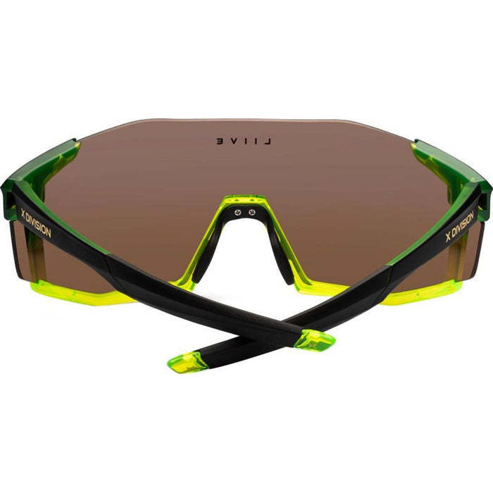 Halo X, Matte Black and Xtal Yellow/Yellow Mirror Lenses