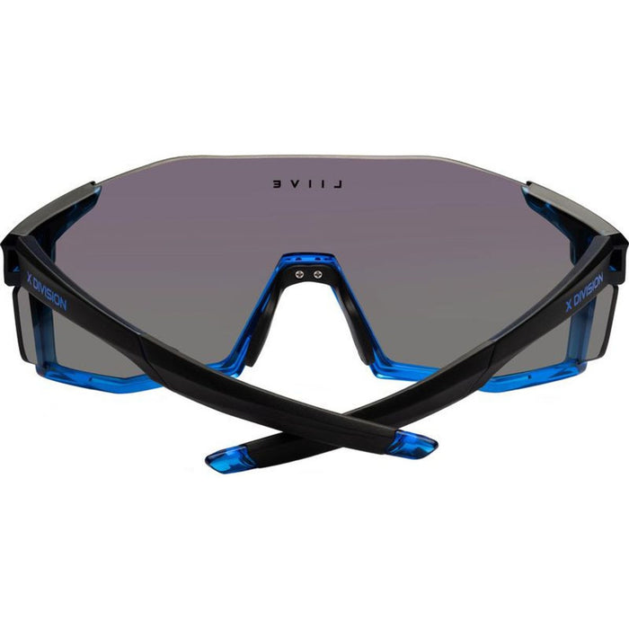 Halo X, Matte Black and Xtal Blue/Sky Blue Mirror Lenses
