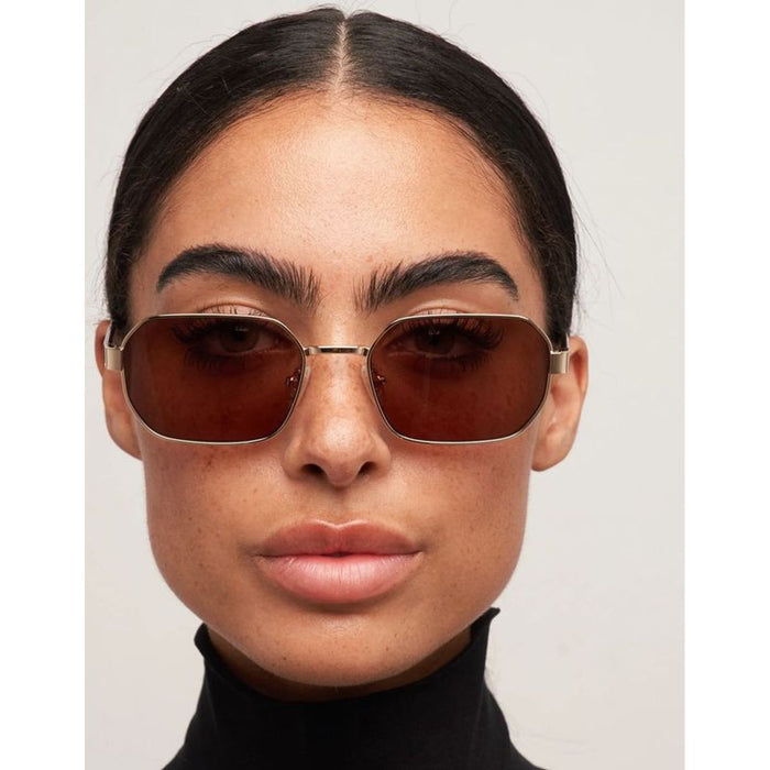 Hannah, Gold/Brown Lenses