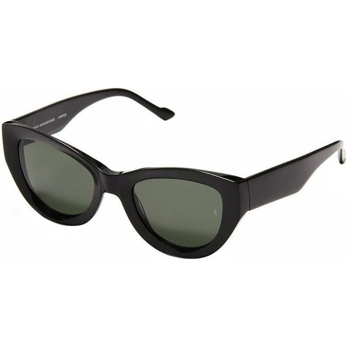 Harper, Black/Green Lenses