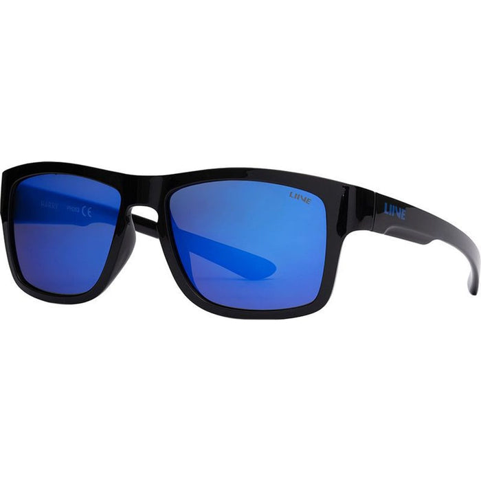 Harry, Black/Blue Mirror Polarised Lenses