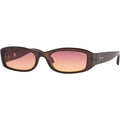 Hart, Mocha/Before Sunset Red Orange Gradient Lenses