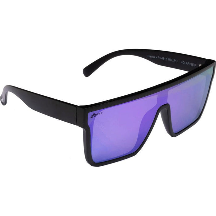 Havok PR4816, Matte Black/Purple Mirror Polarised Lenses