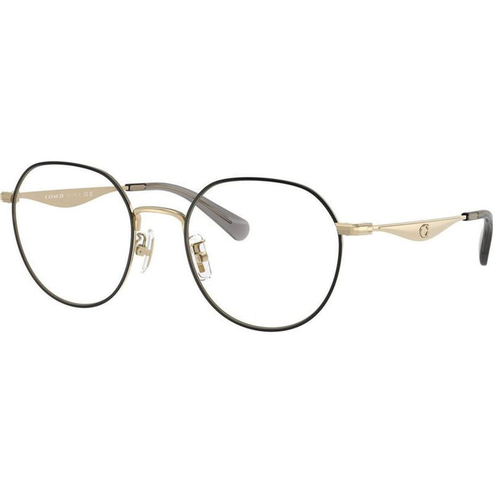 HC5175, Shiny Light Gold and Black/Clear Lenses