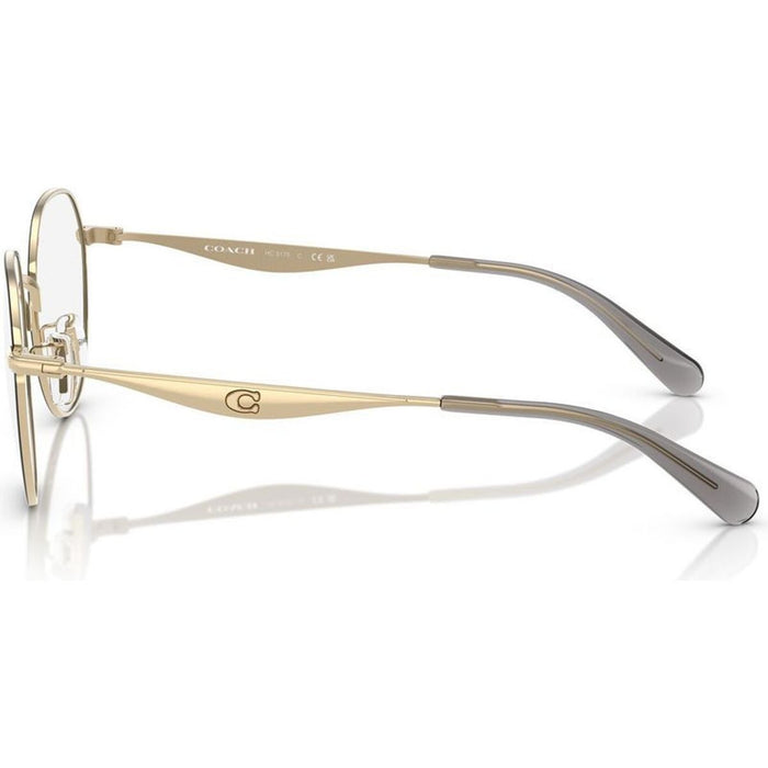 HC5175, Shiny Light Gold and Black/Clear Lenses