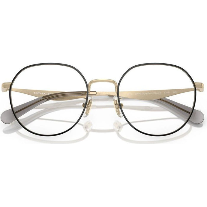 HC5175, Shiny Light Gold and Black/Clear Lenses