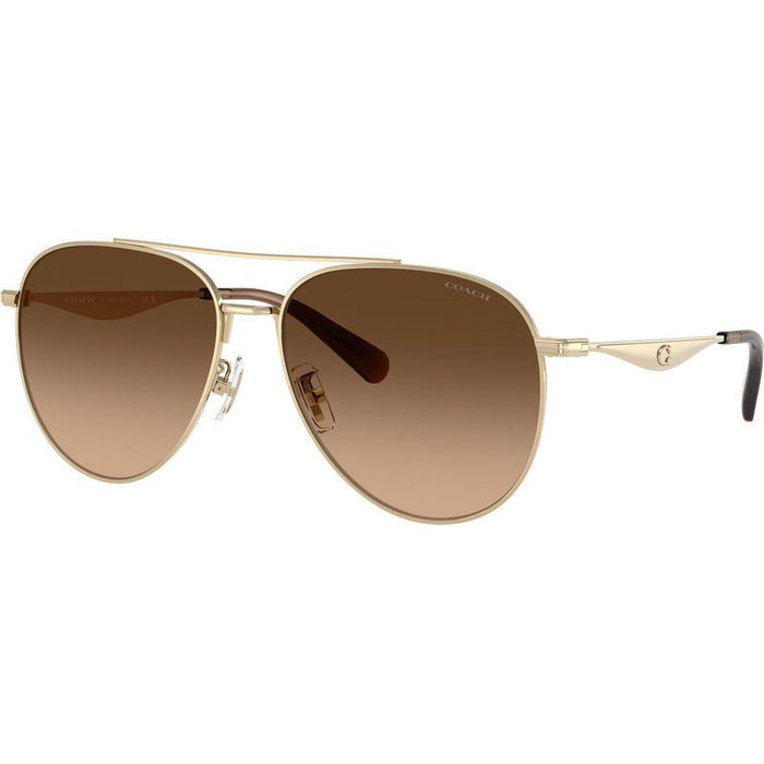 HC7169, Shiny Light Gold/Brown Gradient Lenses