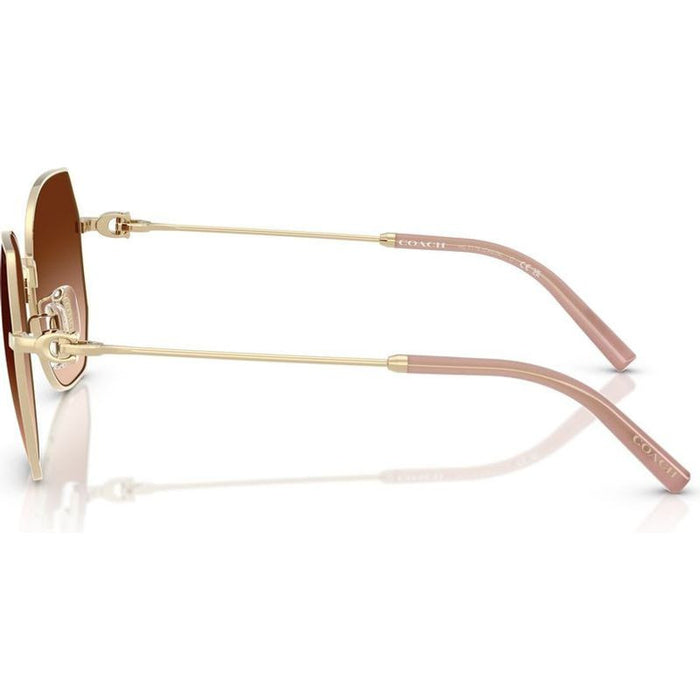 HC7175, Shiny Light Gold/Brown Gradient Lenses
