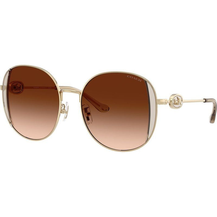 HC7176B, Shiny Light Gold and Fawn/Brown Gradient Lenses