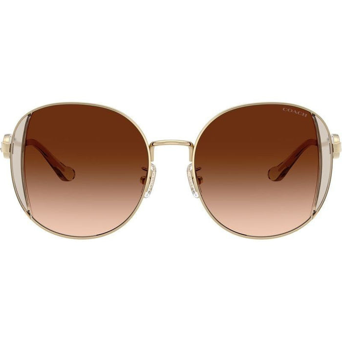 HC7176B, Shiny Light Gold and Fawn/Brown Gradient Lenses
