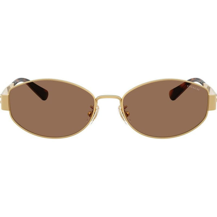 HC7192D, Shiny Gold/Dark Brown Lenses