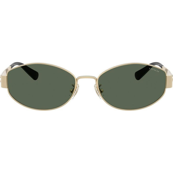 HC7192D, Shiny Light Gold/Dark Green Lenses