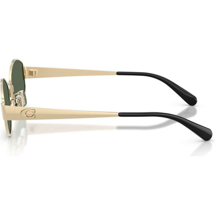 HC7192D, Shiny Light Gold/Dark Green Lenses