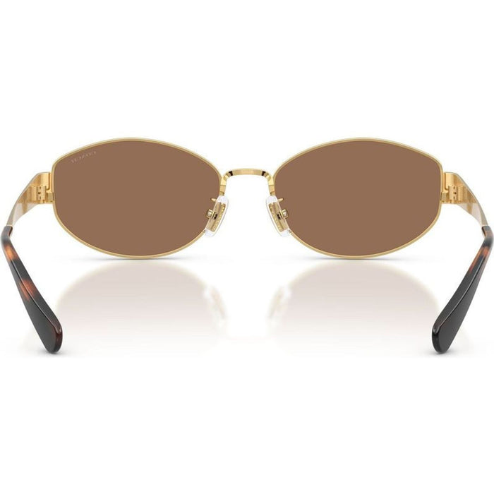 HC7192D, Shiny Gold/Dark Brown Lenses