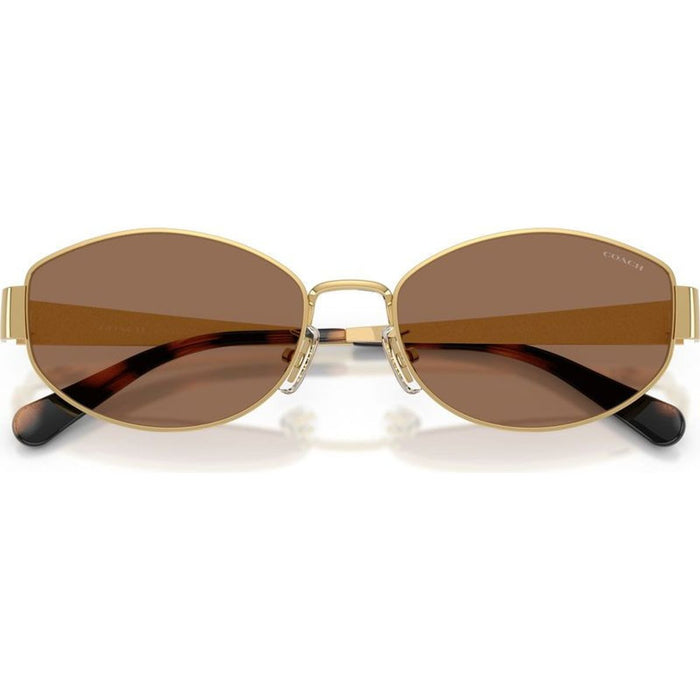 HC7192D, Shiny Gold/Dark Brown Lenses
