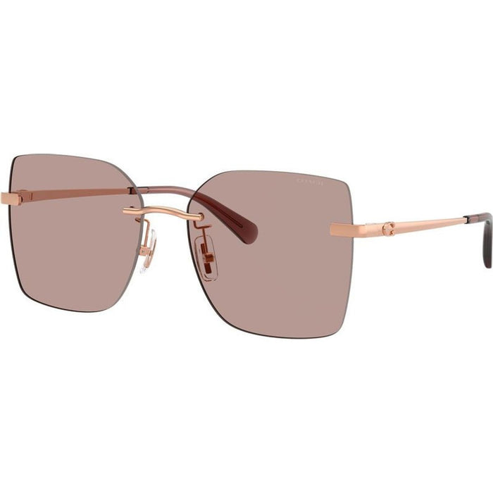 HC7193D, Shiny Rose Gold/Purple Lenses