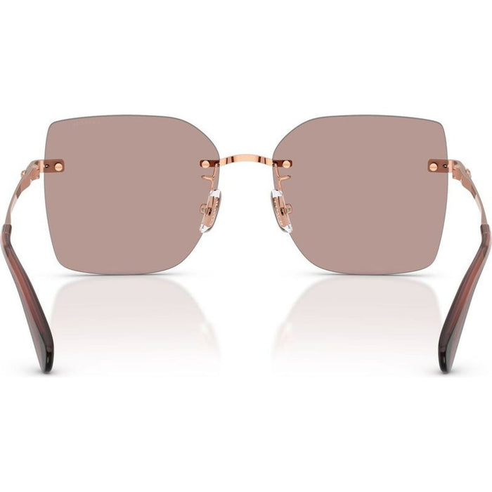 HC7193D, Shiny Rose Gold/Purple Lenses
