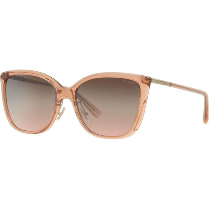 HC8345, Transparent Champagne/Brown Pink Gradient Lenses