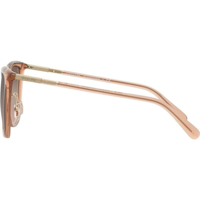 HC8345, Transparent Champagne/Brown Pink Gradient Lenses