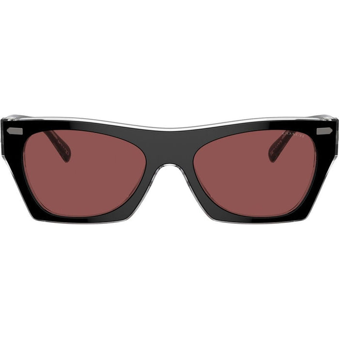 HC8389U, Black and Clear/Violet Lenses