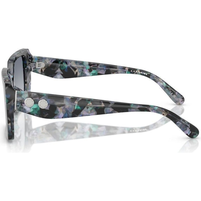 HC8409U, Blue Pearl Tortoise/Blue Purple Gradient Lenses