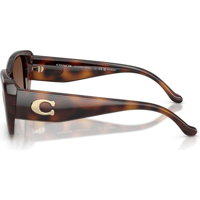 HC8435U, Dark Tortoise/Brown Gradient Polarised Lenses