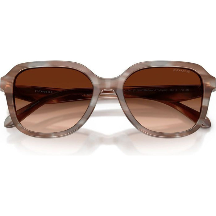 HC8437F, Striated Redwood and Maple/Brown Gradient Lenses