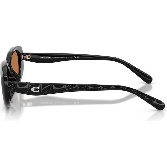 HC8443D, Black/Amber Lenses