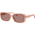 HC8444D, Milky Pink/Light Brown Lenses