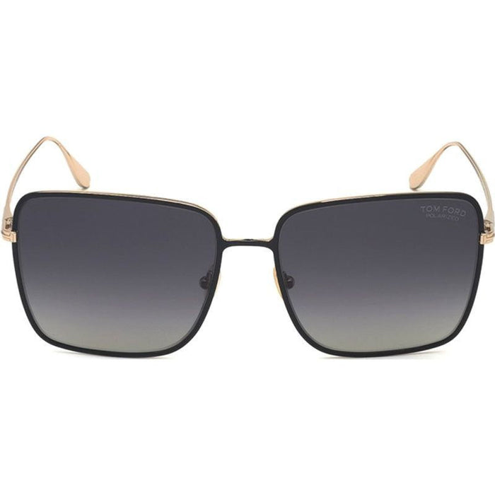 Heather FT0739, Grey and Gold/Grey Gradient Lenses