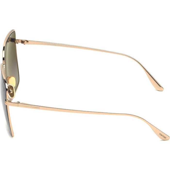 Heather FT0739, Grey and Gold/Grey Gradient Lenses