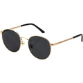Heidi, Brushed Gold/Dark Grey Lenses