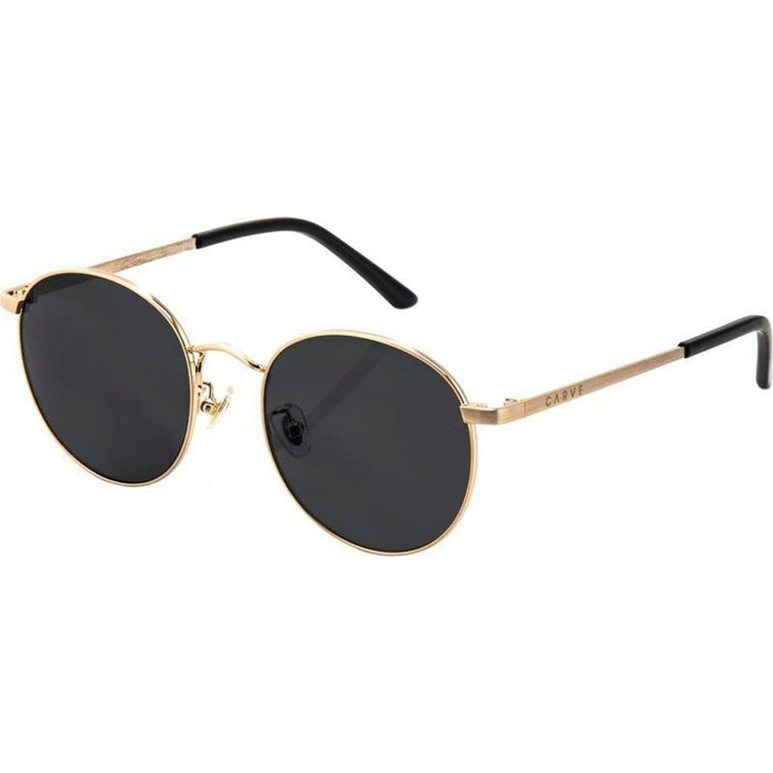 Heidi, Brushed Gold/Dark Grey Lenses