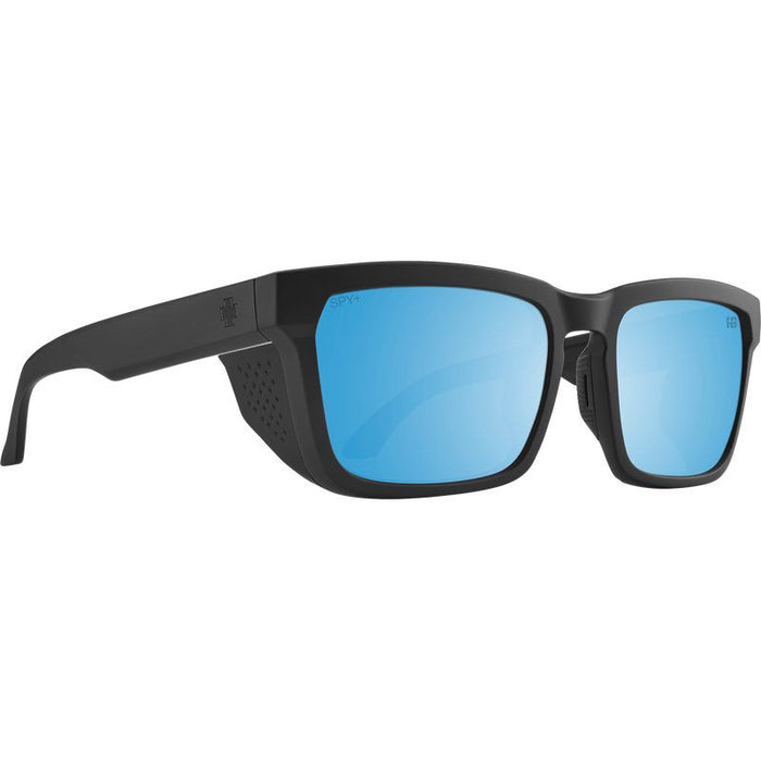 Helm Tech, Matte Black/Happy Boost Bronze Ice Blue Spectra Mirror Polarised Lenses