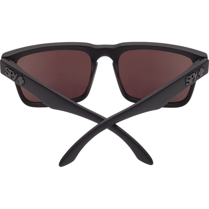 Helm, Matt Black/Happy Bronze Green Spectra Mirror Polarised Lenses