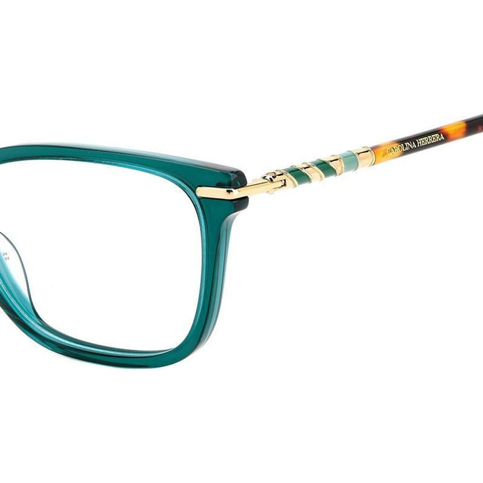 HER 0097, Green Havana/Clear Lenses