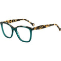 HER 0146, Green Havana/Clear Lenses