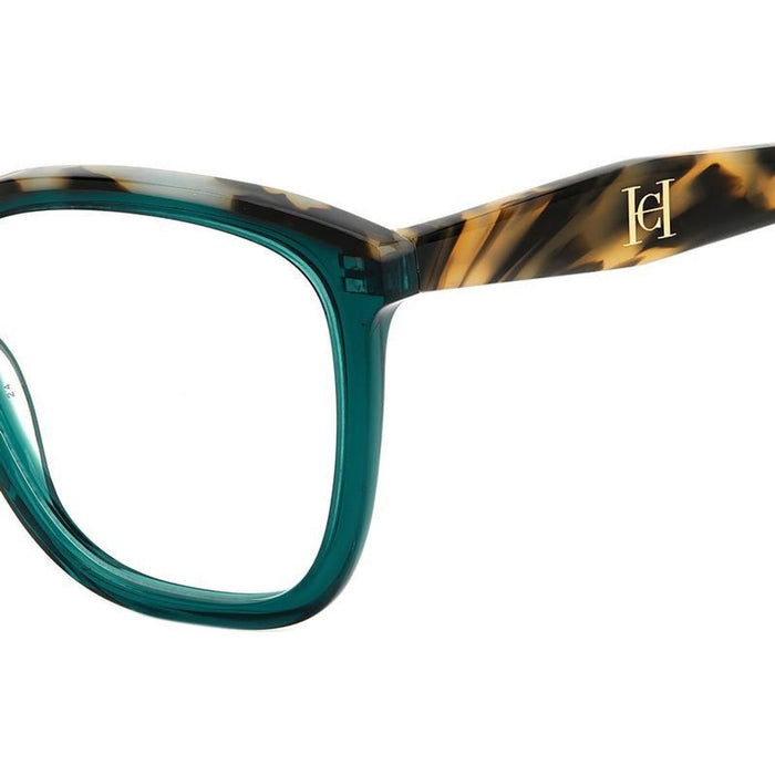 HER 0146, Green Havana/Clear Lenses