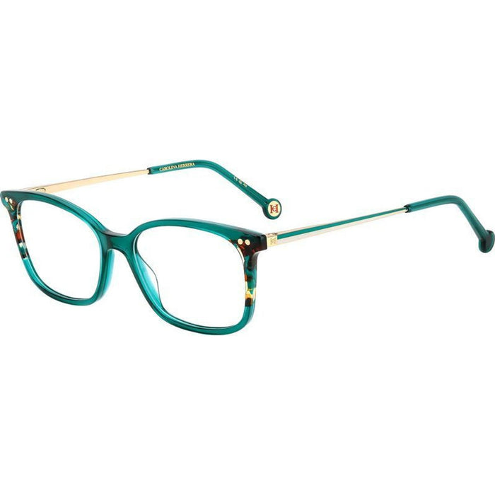 HER 0167, Green Havana/Clear Lenses