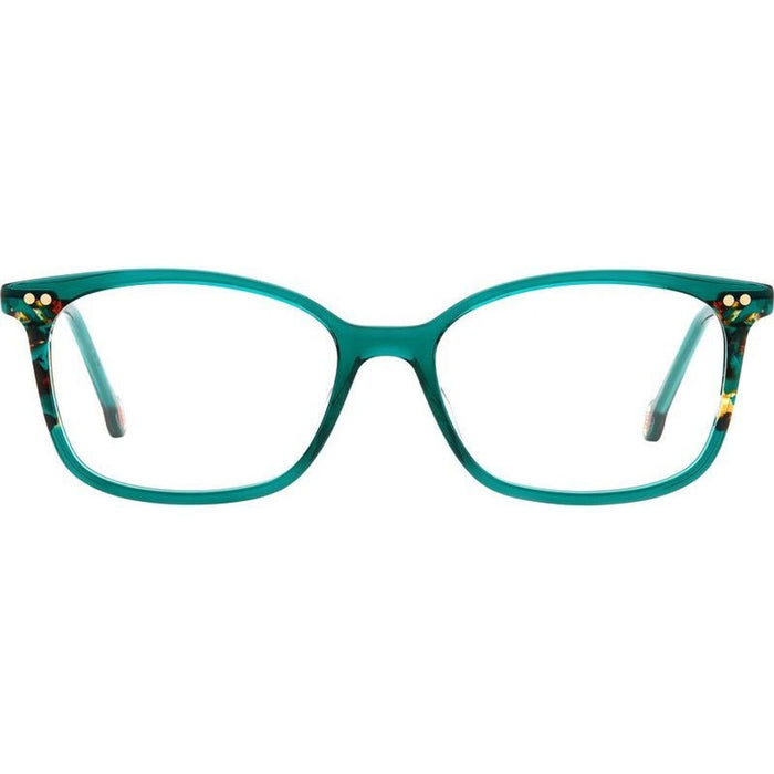 HER 0167, Green Havana/Clear Lenses