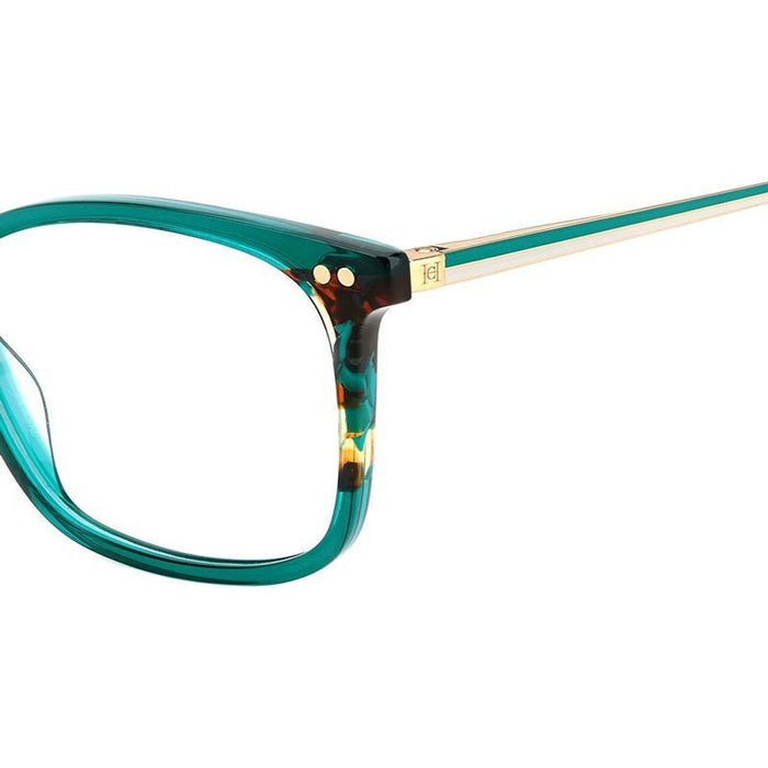 HER 0167, Green Havana/Clear Lenses