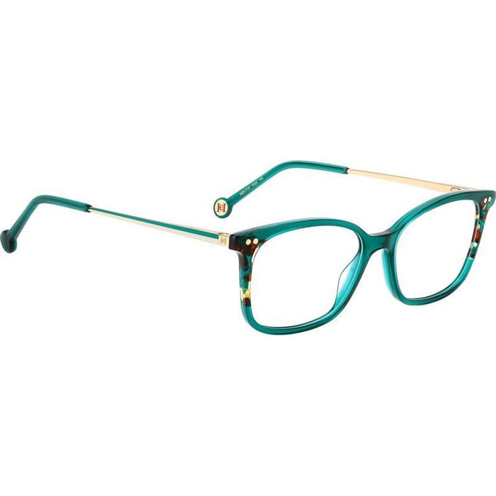 HER 0167, Green Havana/Clear Lenses