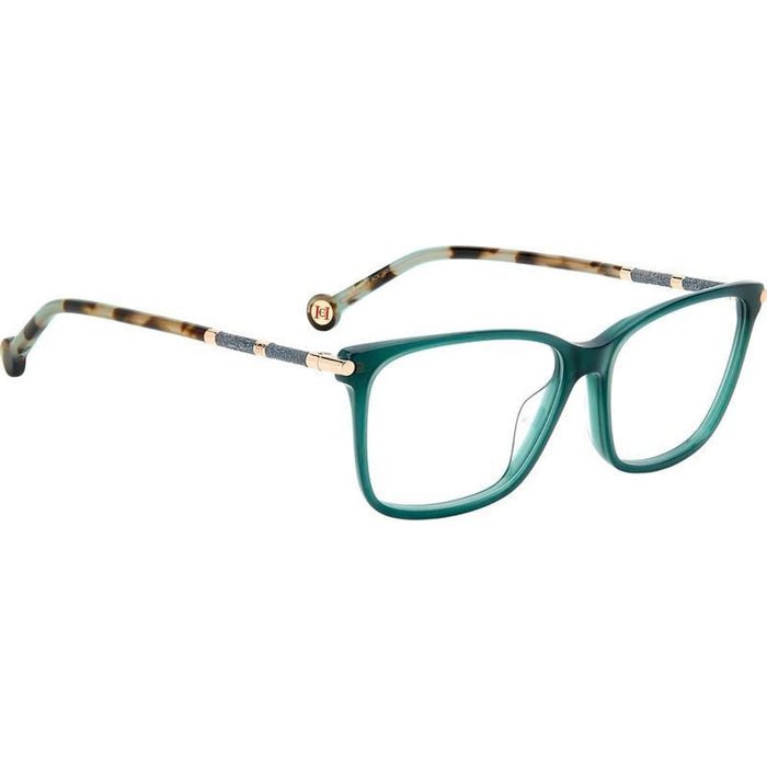 HER 0199/G, Green Havana/Clear Lenses